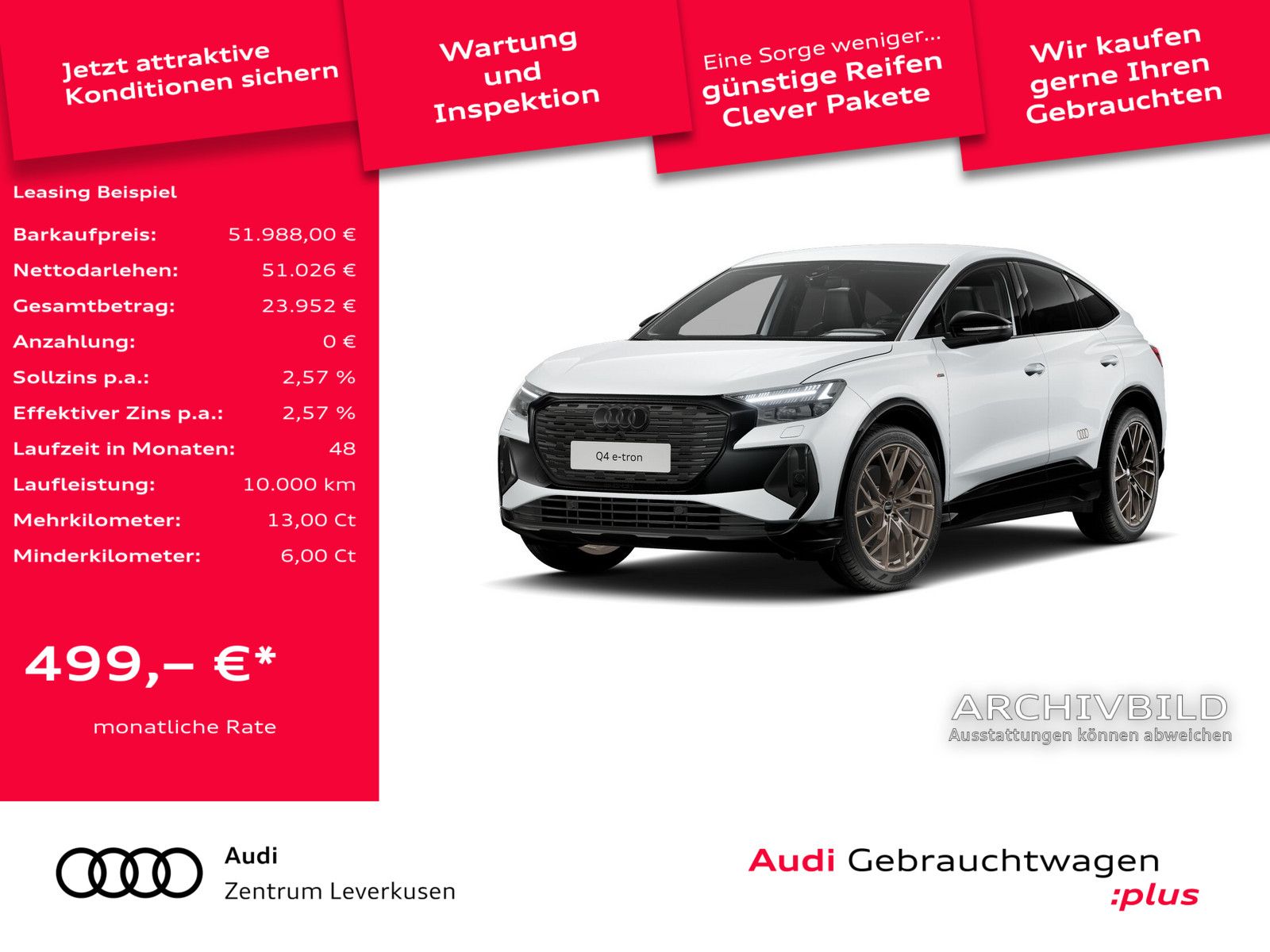 Audi Q4 Sportback 77KWH MATRIX LEDER NAVI VIRT ACC