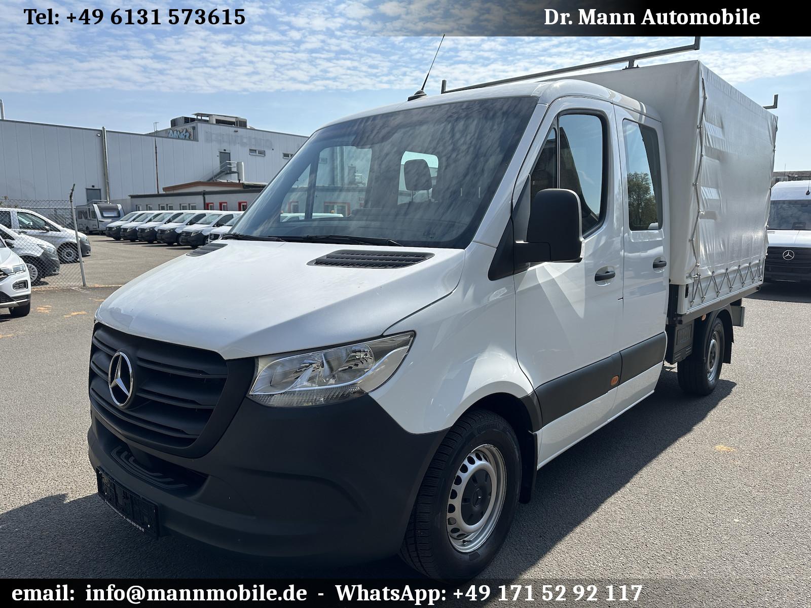 Mercedes-Benz Sprinter 314 CDI RWD L2 Doka Pritsche Plane AHK