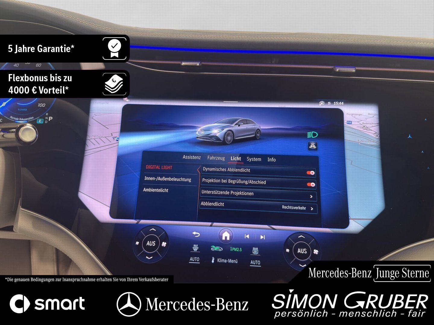 Fahrzeugabbildung Mercedes-Benz EQE 500 4M AMG Airmatic Pano Massage Sitzklima