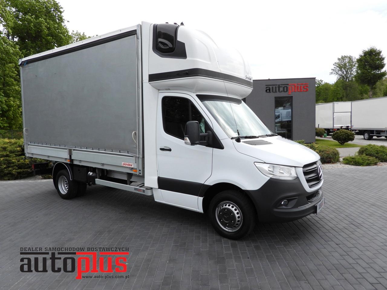 Mercedes-Benz SPRINTER 519 PRITSCHE PLANE 8 PALETTEN WEBASTO