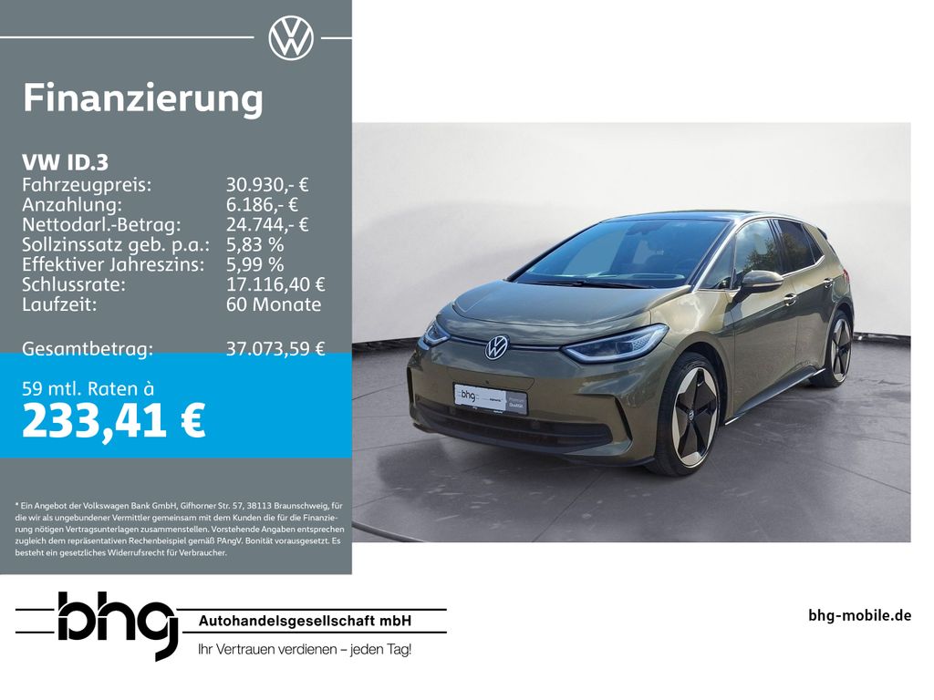 Volkswagen ID.3 Pro S (4-Sitzer)