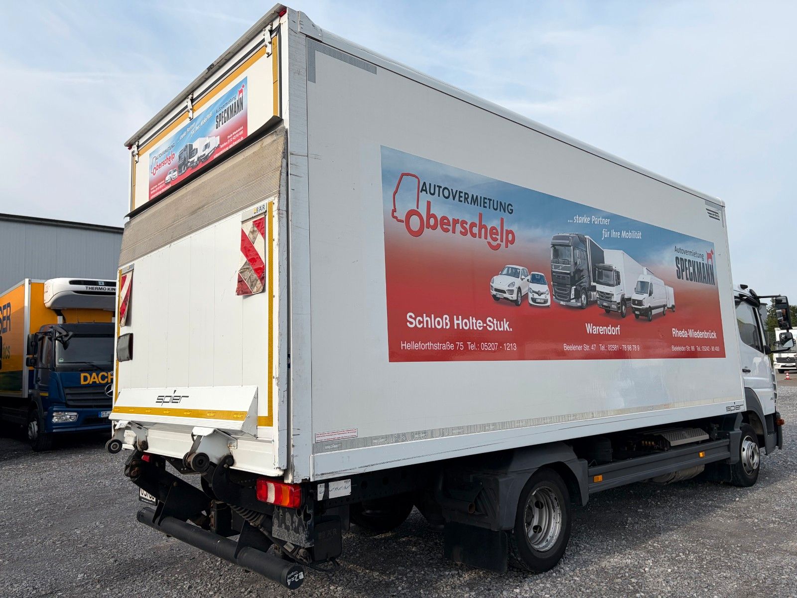 Fahrzeugabbildung Mercedes-Benz Atego 818 L Koffer LBW Klima Automatic