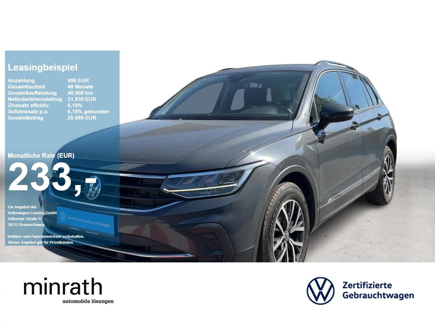 Volkswagen Tiguan Life 2.0 TDI DSG AHK+ACC+LED+NAVI+RFK+SHZ