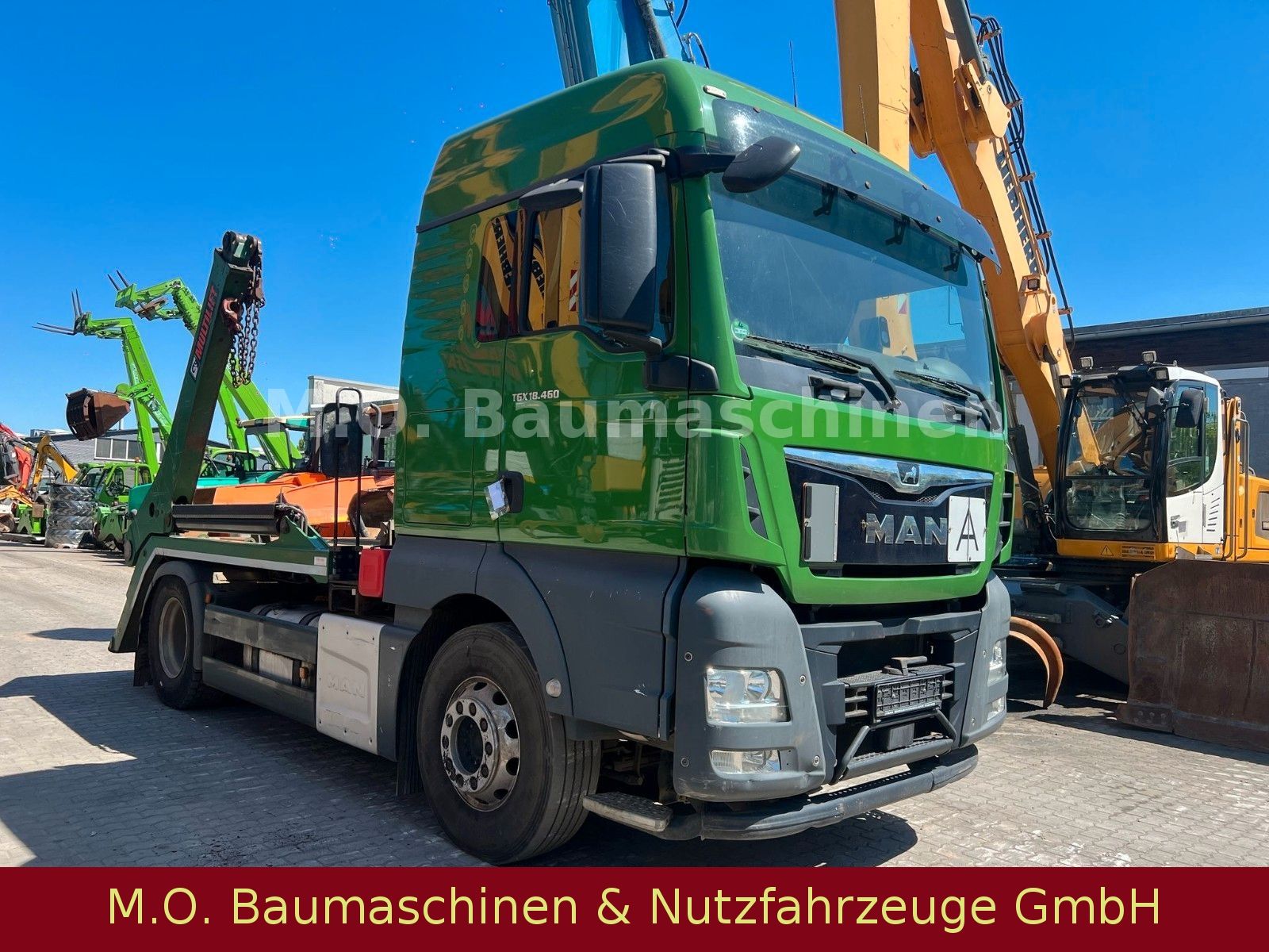Fahrzeugabbildung MAN TGX 18.460 / 4x2 / Euro 6 / Hiab Skiploader /