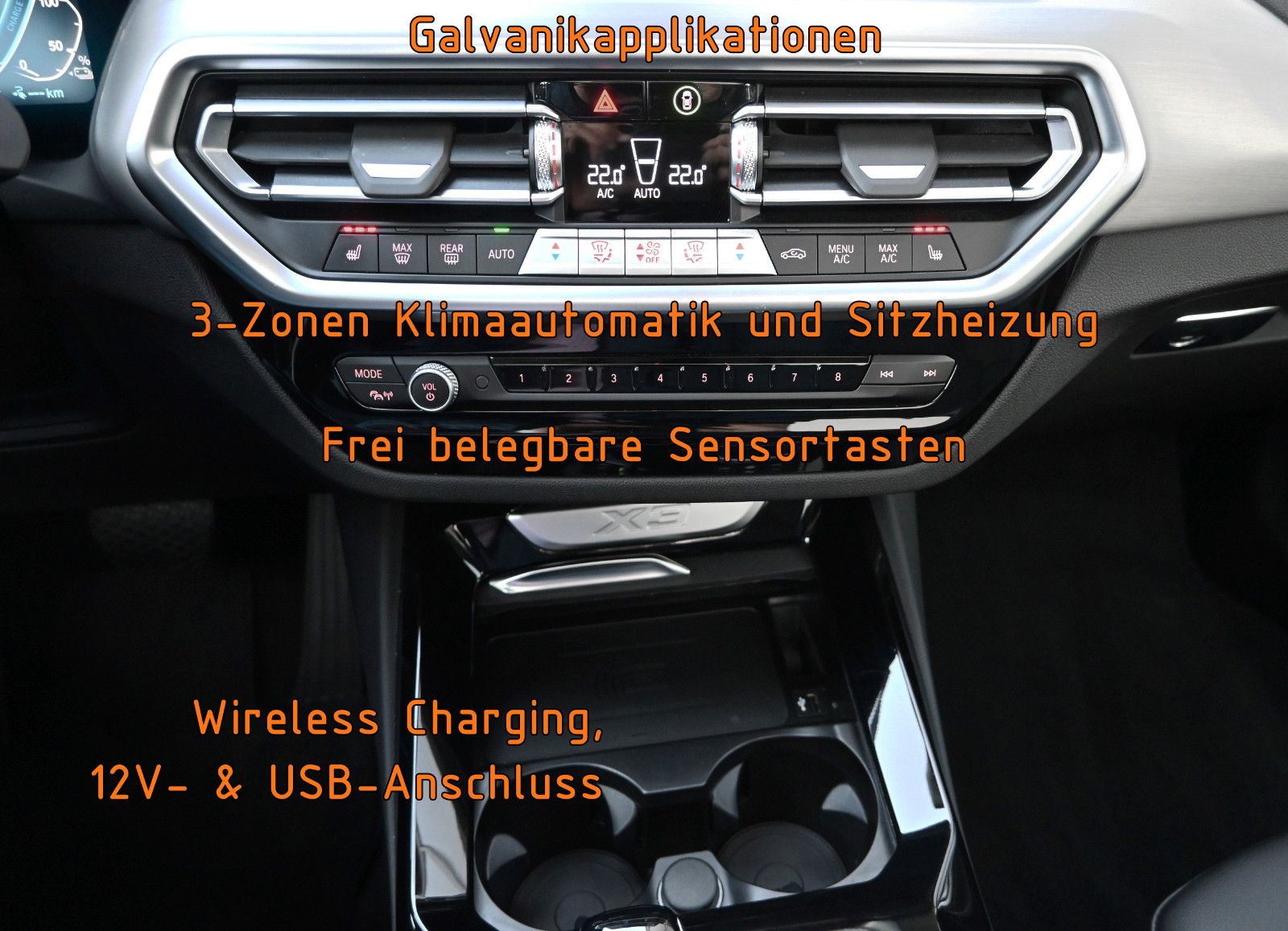 Fahrzeugabbildung BMW X3 xDr.30e °ACC°AHK°PANO°MEMORY°ECHT-LEDER°H/K°
