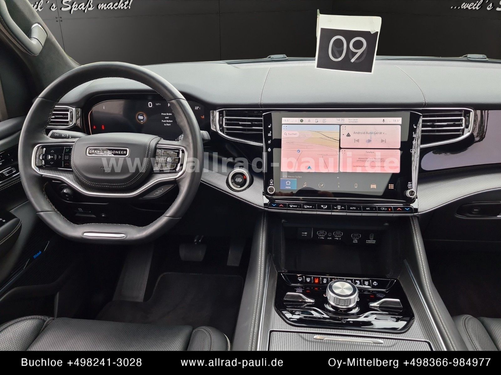 Jeep Grand Wagoneer 6.4 V8 Obsidian | 360 °, McIntosh