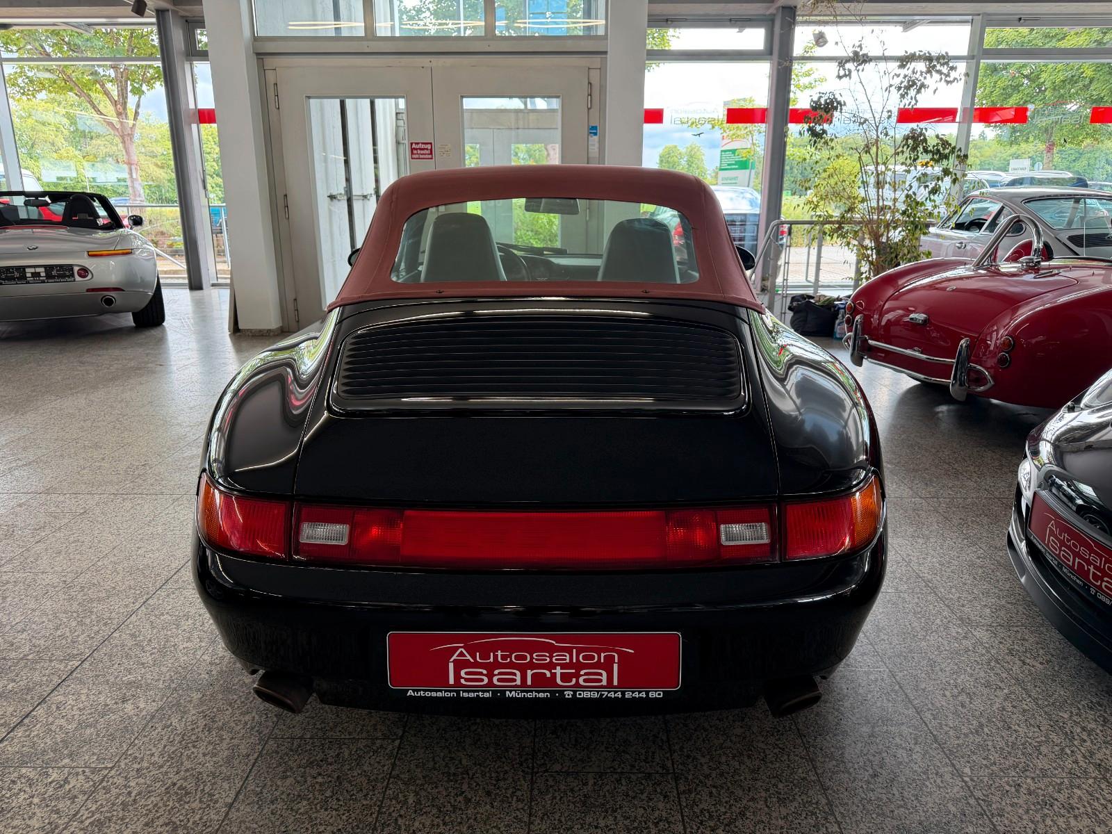 Porsche 993 C2 Cabrio 6-Gg.- 1.dt. Hd. PZ-Scheckheft