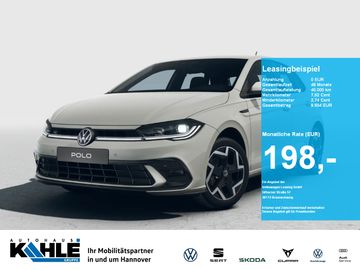 Volkswagen Leasingangebot: Volkswagen Polo 1.0 TSI R-Line 5-Gang IQ.LIGHT Klima RFK