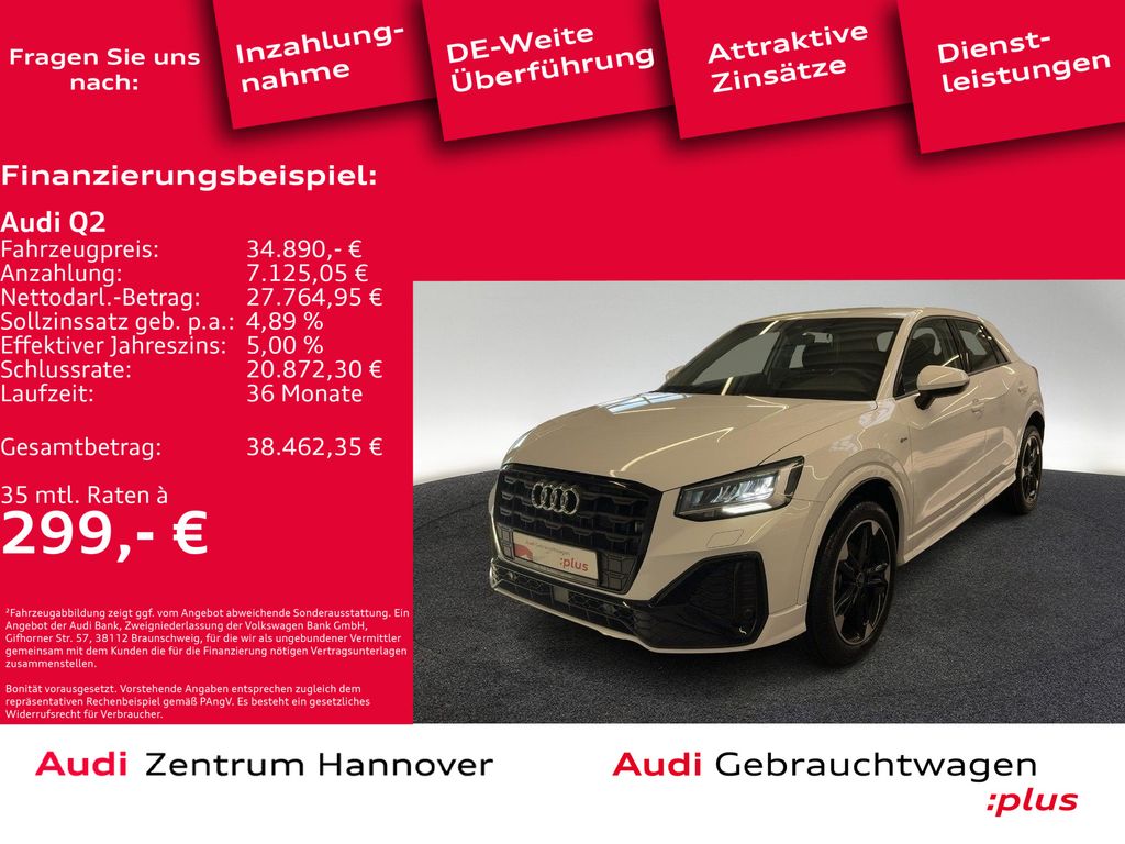 Q2 35 1.5 TFSI S line (EURO 6e)