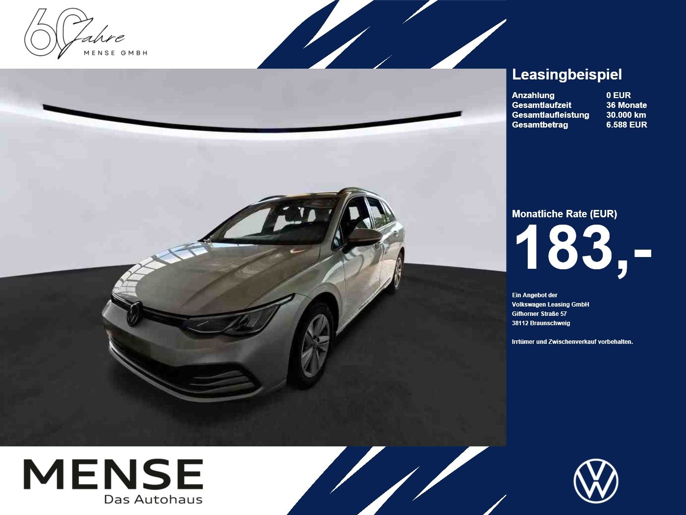 Volkswagen Golf VIII Variant 2.0TDI Life CarPlay ACC LED LM