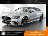 Mercedes-Benz CLA 45 S AMG 4M+ SB AHK/Perform/DriversP/TrackP - silberne Mercedes-Benz CLA 45 AMG Shooting Brake