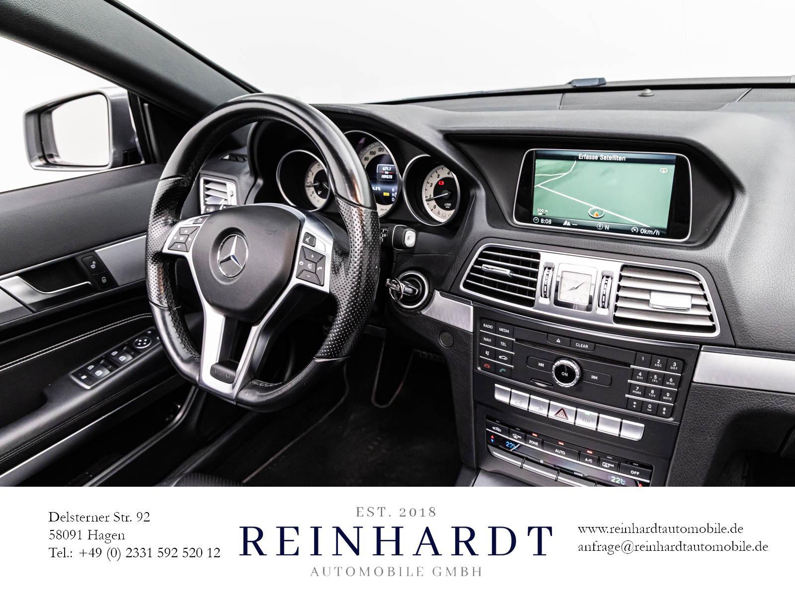 Mercedes-Benz E 200 CGi CABRIO AMG LINE TEMPOMAT/eSITZE/GARMIN