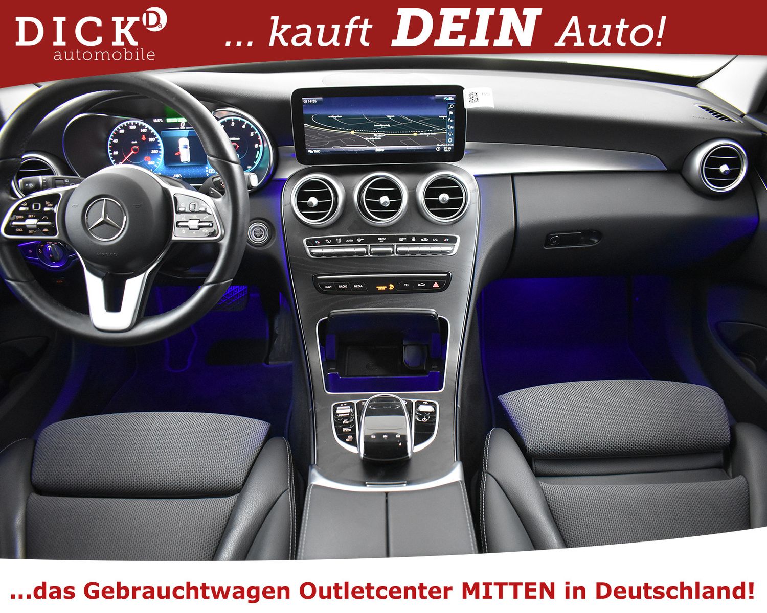 MERCEDES-BENZ C300de T Avant AMG 18"+COMAND+WIDESC+360+LED+ACC - Image 8