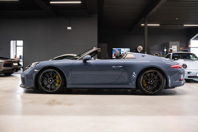 Porsche 991/911 Speedster-PTS Aetnablau-Lift-DAB-Kamera