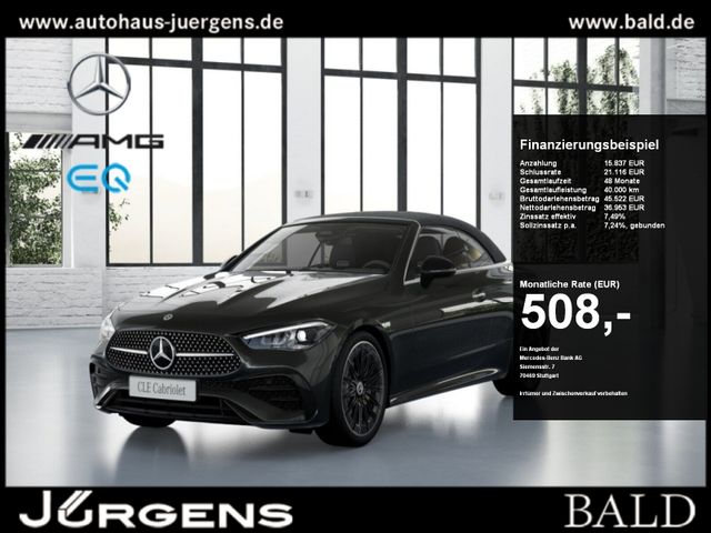 MERCEDES-BENZ CLE 200 Cabrio AMG-Sport/LED/Cam/Night/Memo/Totw