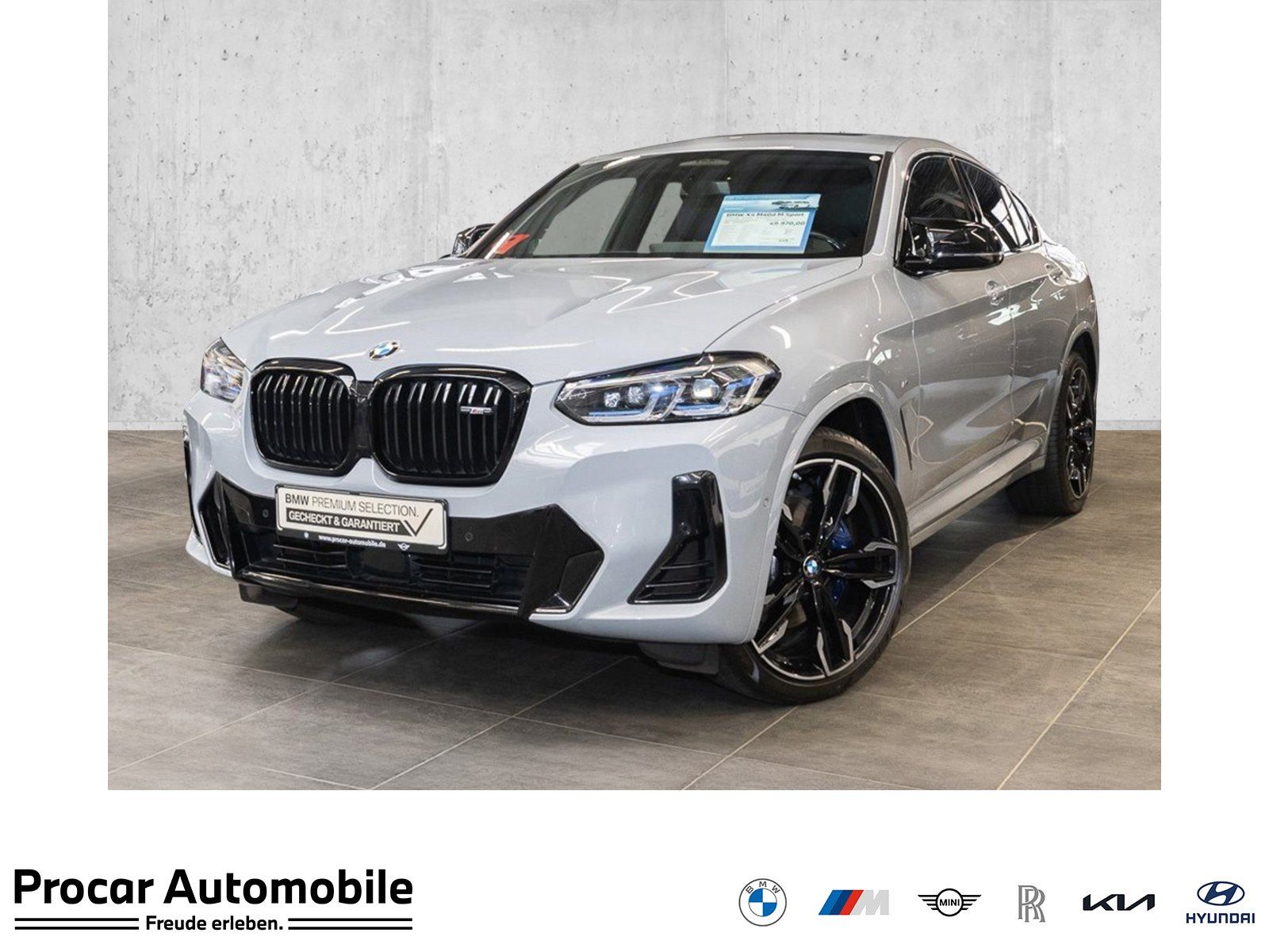 BMW X4 M40d M Sport HUD PANO ACC AHK RFK NAVI LED