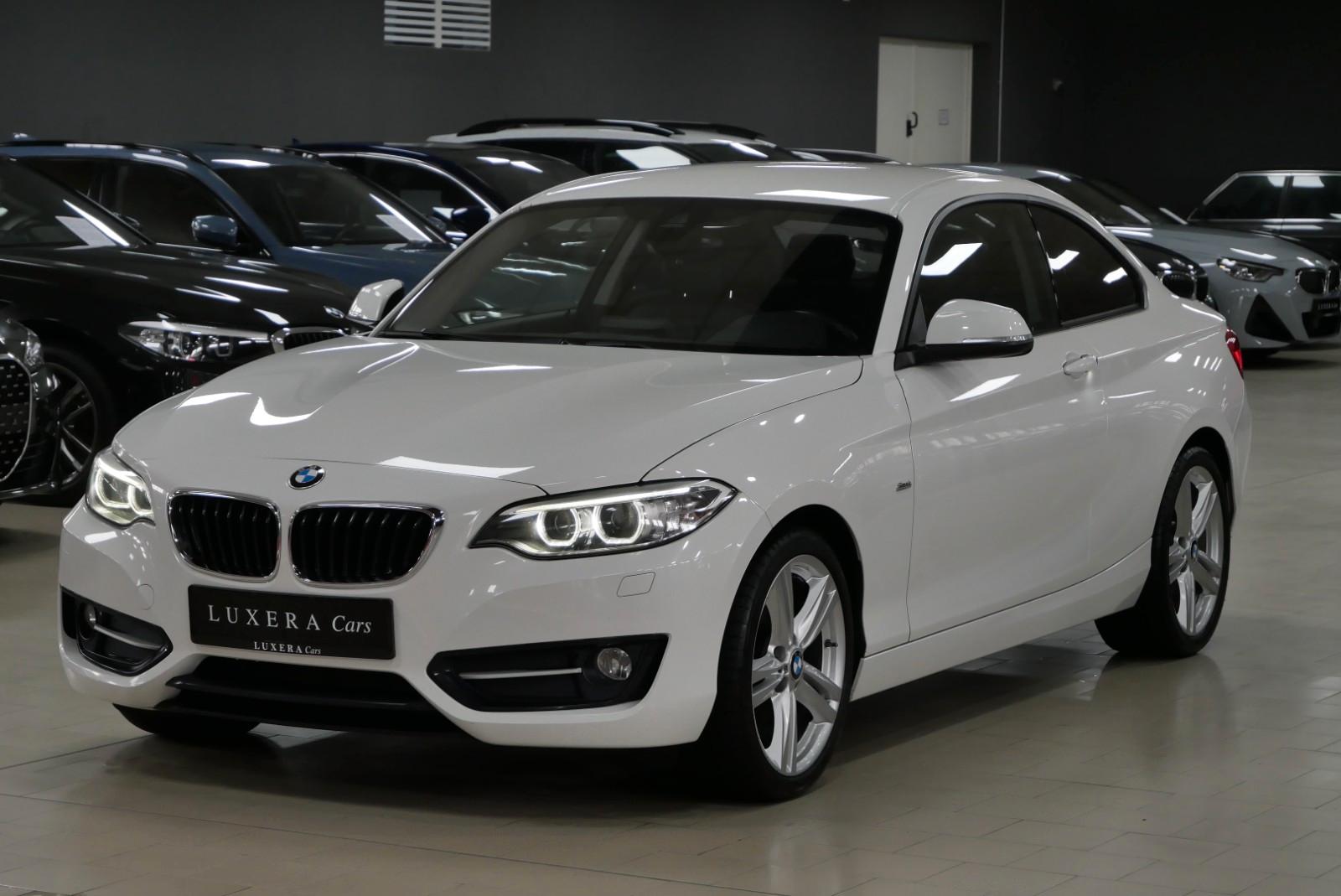 BMW 220d Coupe Aut. Sport Line Leder Navi Xenon