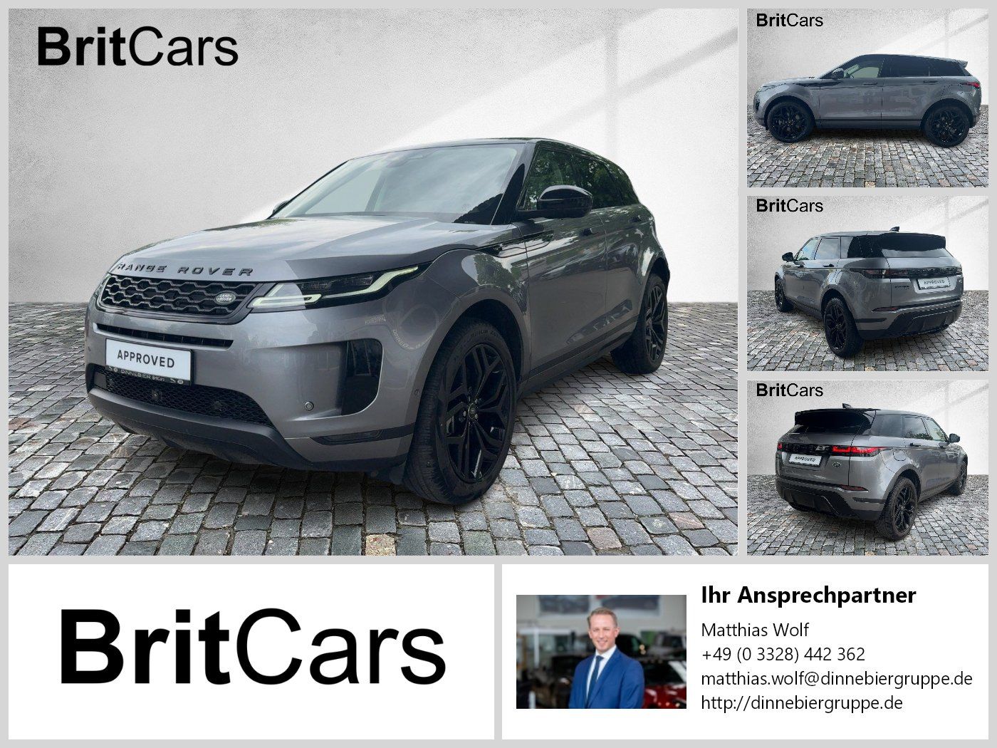 Land Rover Range Rover Evoque P300e SE 360-CAM CAM LED