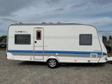Hobby 495 UFE excellent easy FESTBETT VORZELT MOVER - Hobby Wohnwagen 2005