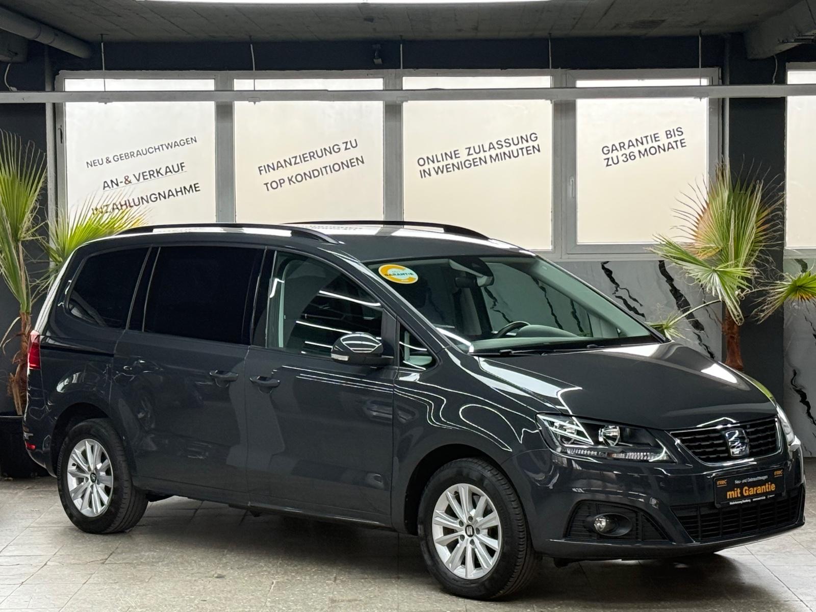 Seat Alhambra*7SITZE*1HAND*SCHIEBETÜREN BS*AHK*KLIMA