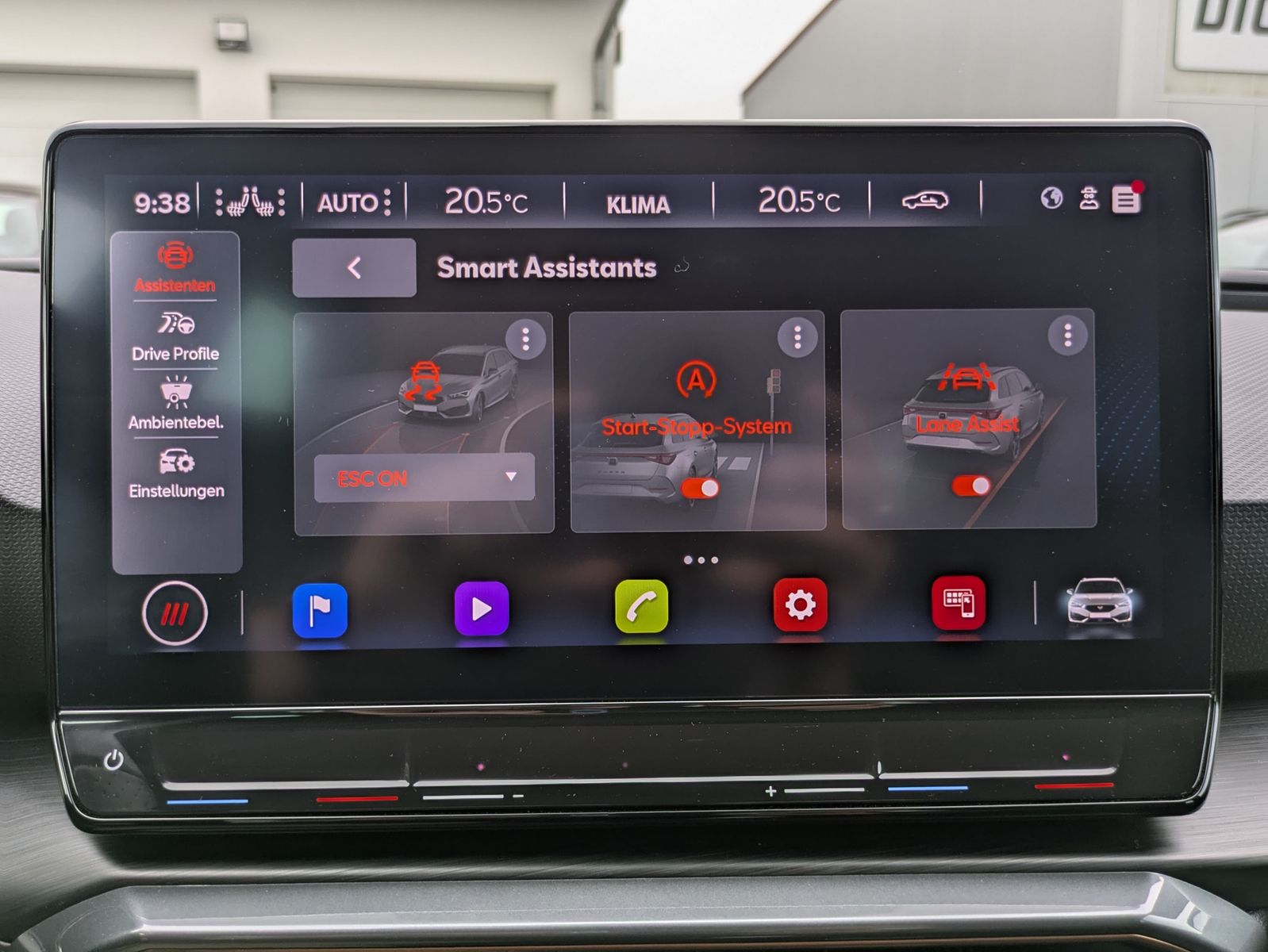 Fahrzeugabbildung CUPRA Leon 1.5 eTSI DSG MATRIX-LED*ACC*AHK*KAMERA*18"