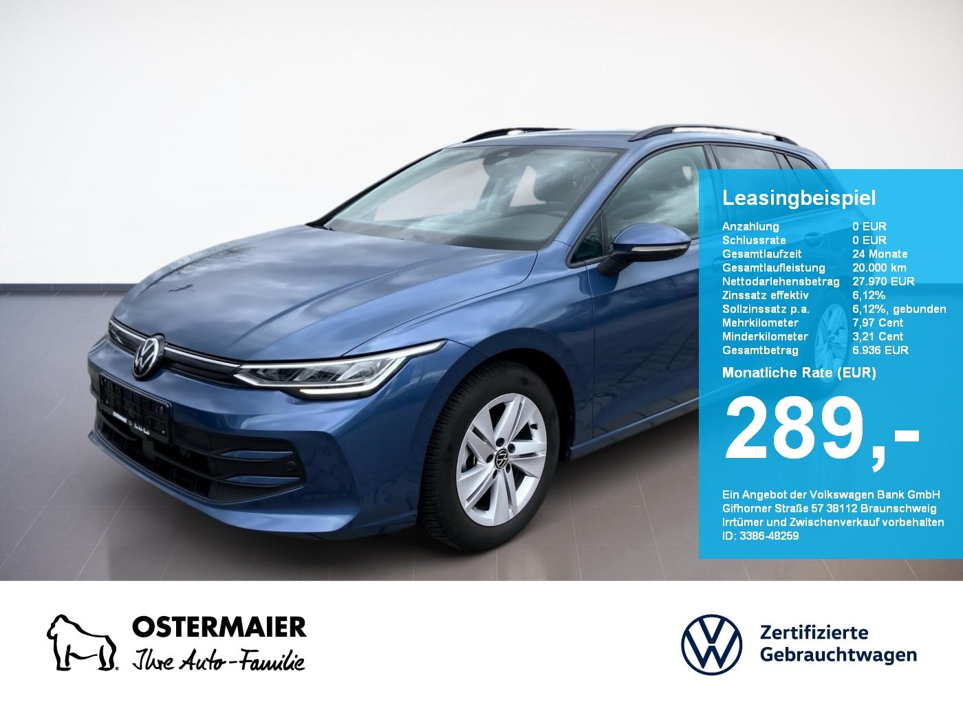 Volkswagen Golf VIII Variant LIFE 1.5TSI 150PS ACC.5J-G.ARE