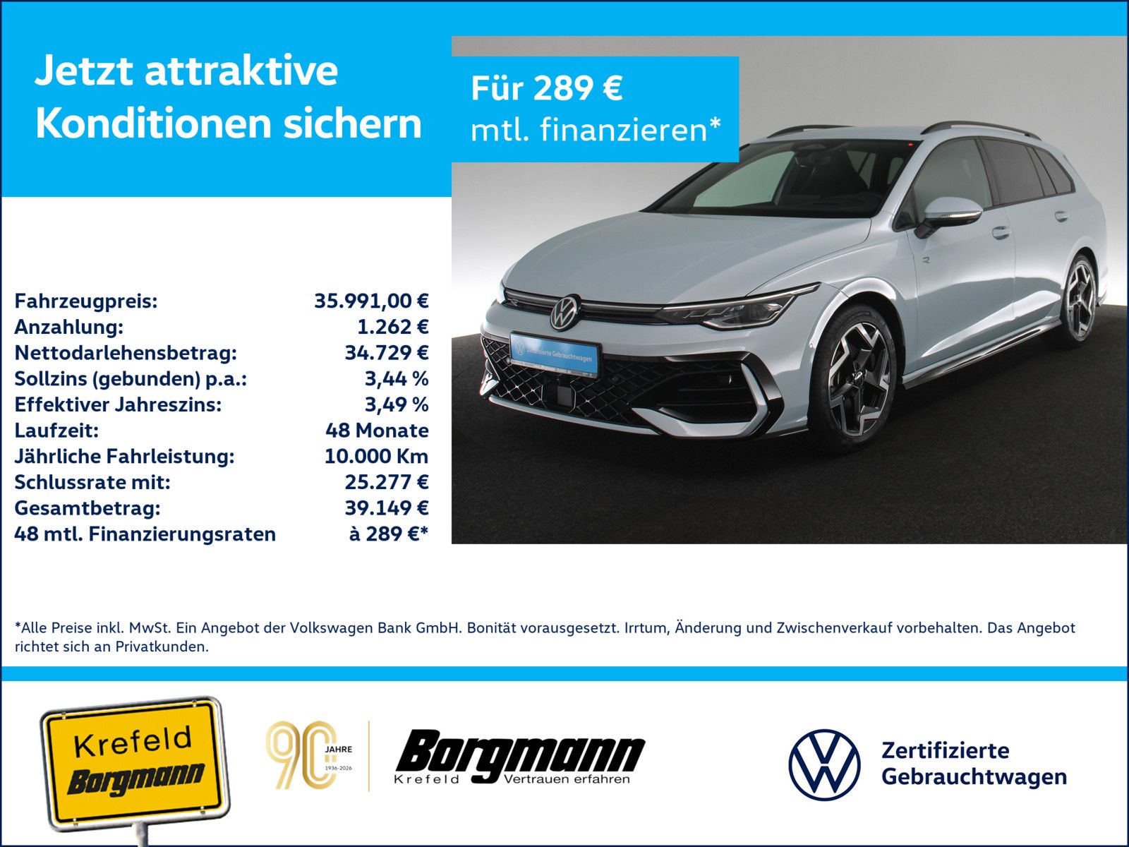 Volkswagen Golf VIII 1.5 eTSI R-Line AHK 360° MATRIX-LED foto 1