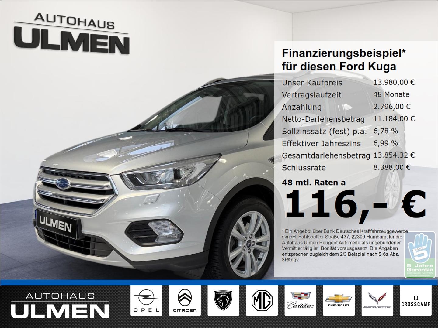 Ford Kuga Cool & Connect 150 Navi Sitzheizung PDC