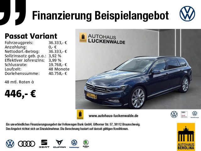 VW Passat Variant 2.0 TDI 4M R-Line DSG *IQ-MATRIX*