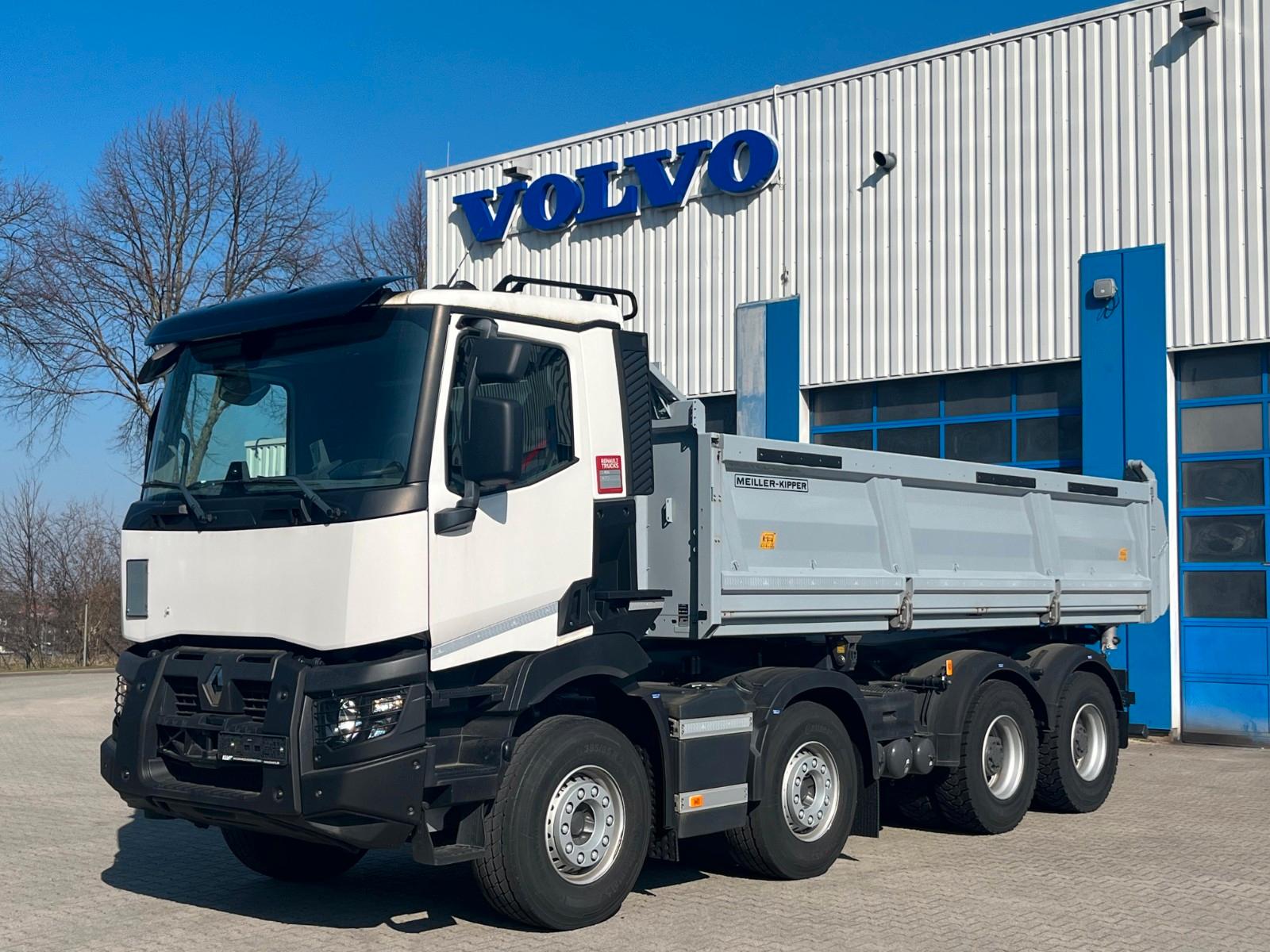 Renault C480 8x4 DSK/MeillerD421/Bordmatik/Navi/Euro6