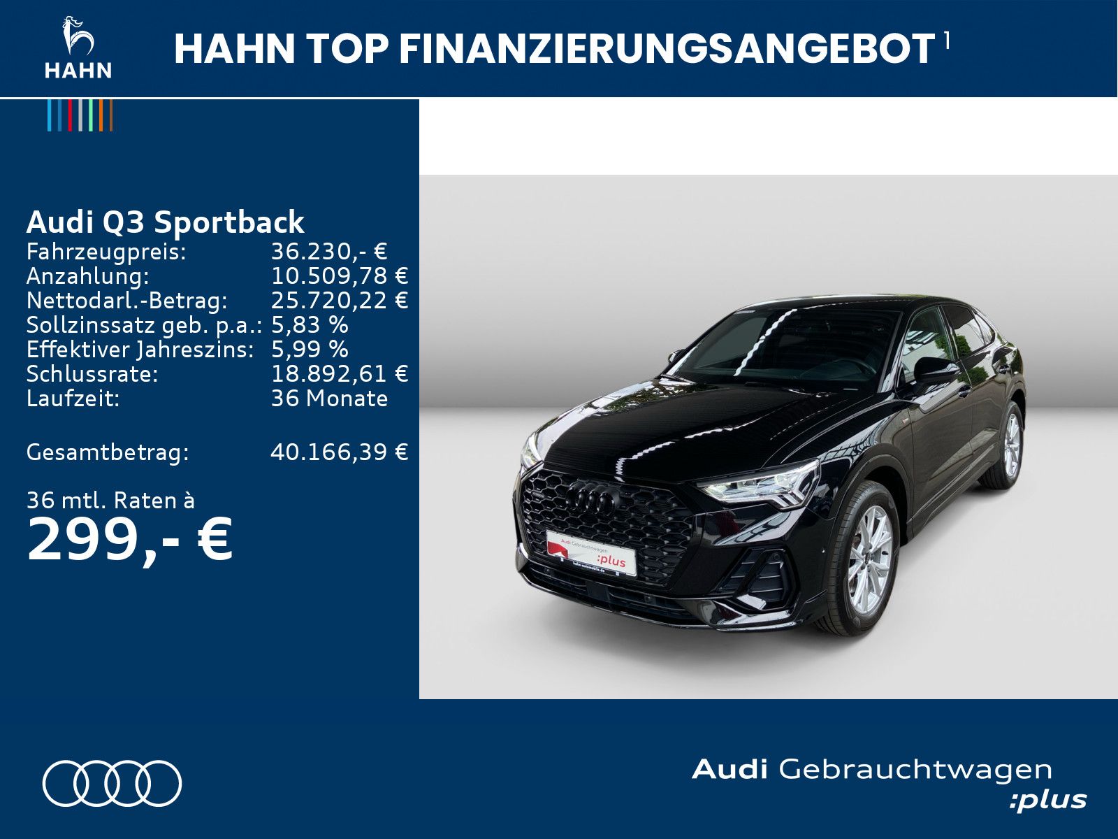 Audi Q3 Sportback 40TFSI quattro S-trc S-Line LED Ca foto 2