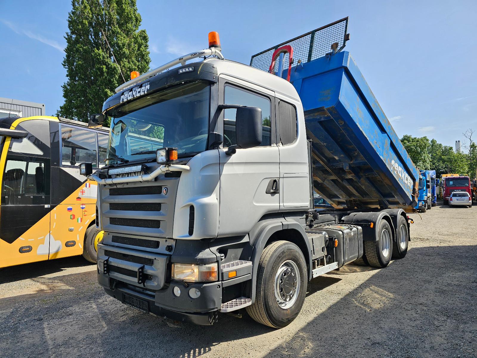 Scania R480 6x4 Blatt/Blatt Schalt-G Manual Steel/Steel