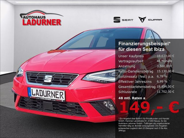 Ibiza FR Pro Black Edition 1.0TSI*Navi* LED*Appl