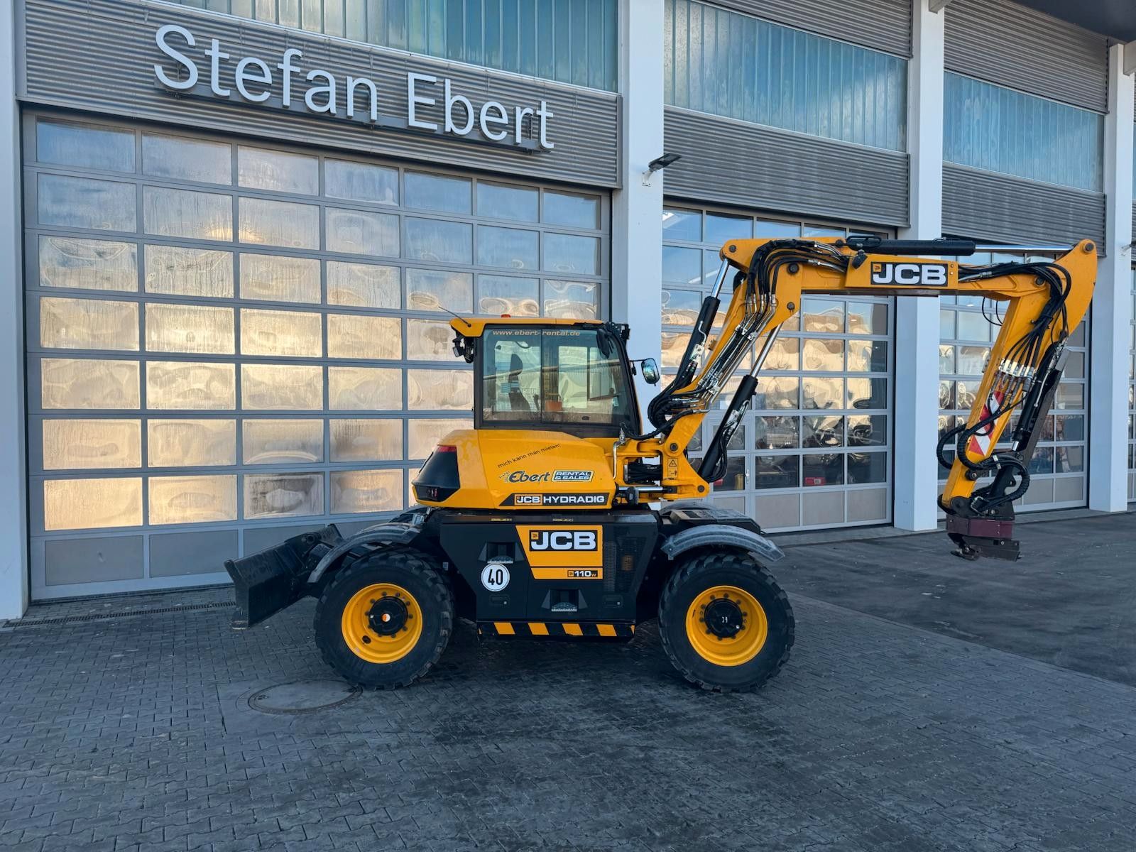 Fahrzeugabbildung JCB Hydradig HD 110WT / 2022 / nur 999h! / Powertilt