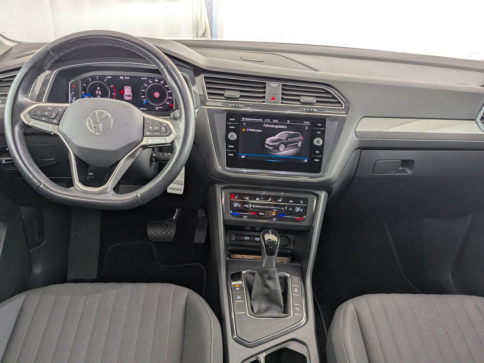 Volkswagen Tiguan Allspace 1.5 TSI Life LED+NAVI+ACC+AHK+, миниатюра 16