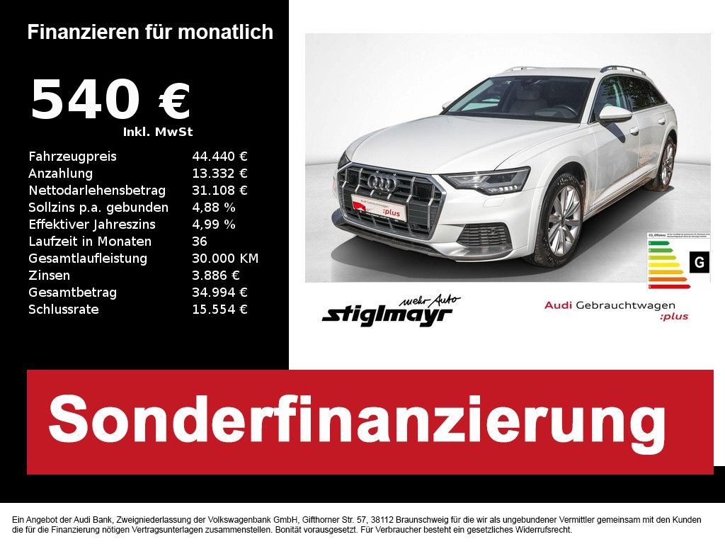 Audi A6 Allroad 45 TDI quattro AHK+Head-Up+Alu-19`+VC
