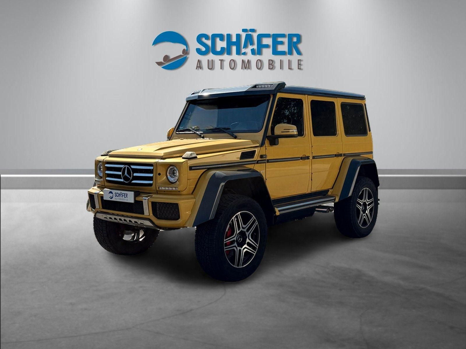MERCEDES-BENZ G500 4x4² #SONDERLACK #BRABUS-TRITTBRETTER