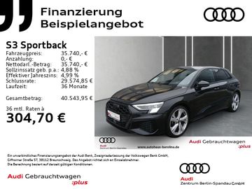 Audi Leasingangebot: Audi S3 Sportback *MATRIX*B&O*Opt.-Schwarz+*NAV+*ACC*