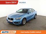 BMW 218i Advantage *NAVI*LED*PDC*SHZ*TEMPO*ALU* - blaue BMW 2er Reihe