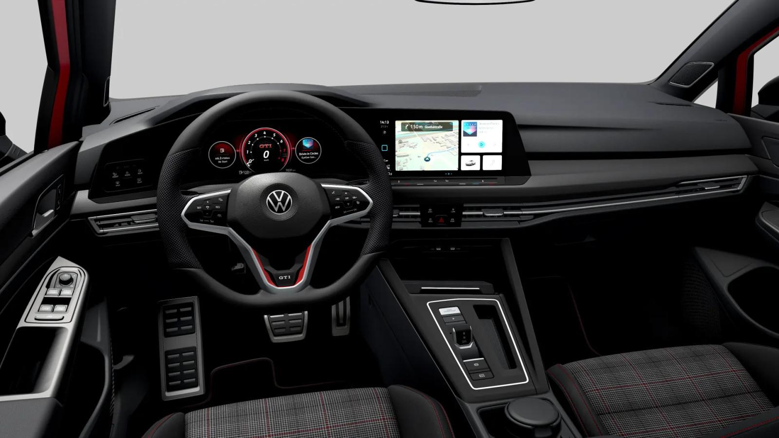 Volkswagen Golf VIII GTI 2.0 TSI LED H&K PANO AHK STHZG APP, миниатюра 9