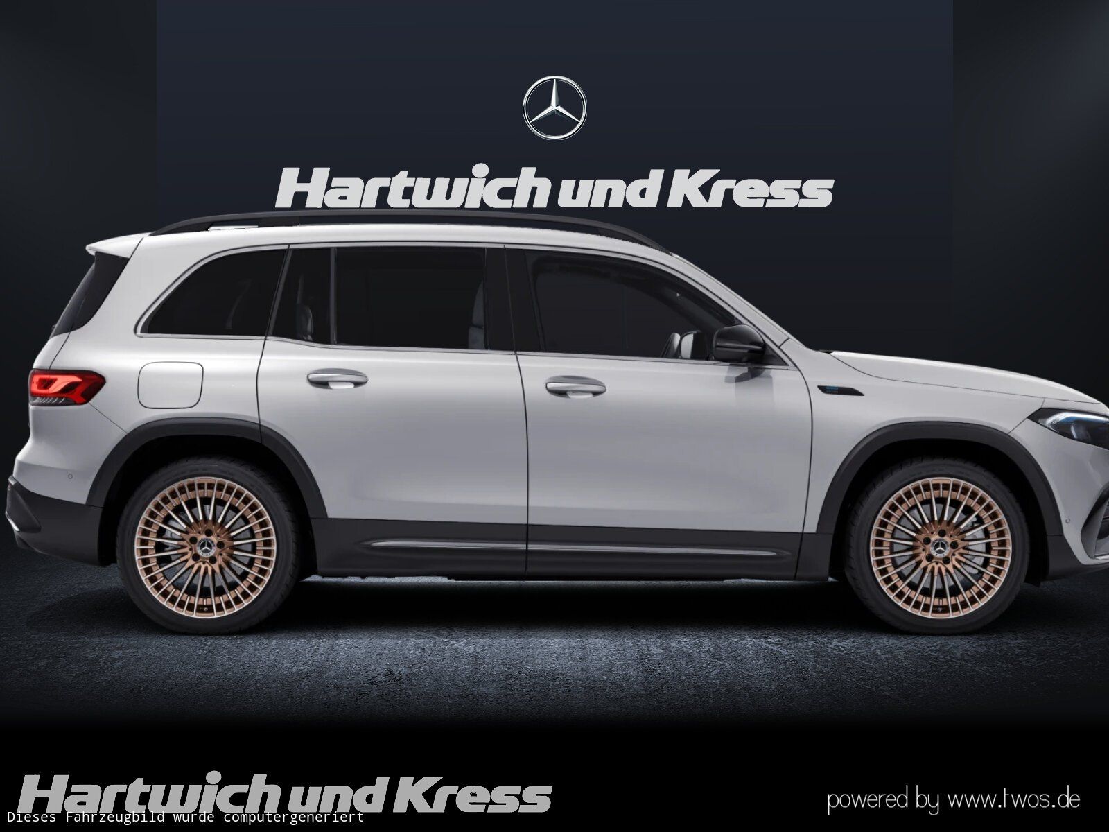 Mercedes-Benz EQB 300 4Matic Edition 1 AMG-Line Verstelldämpfu foto 4