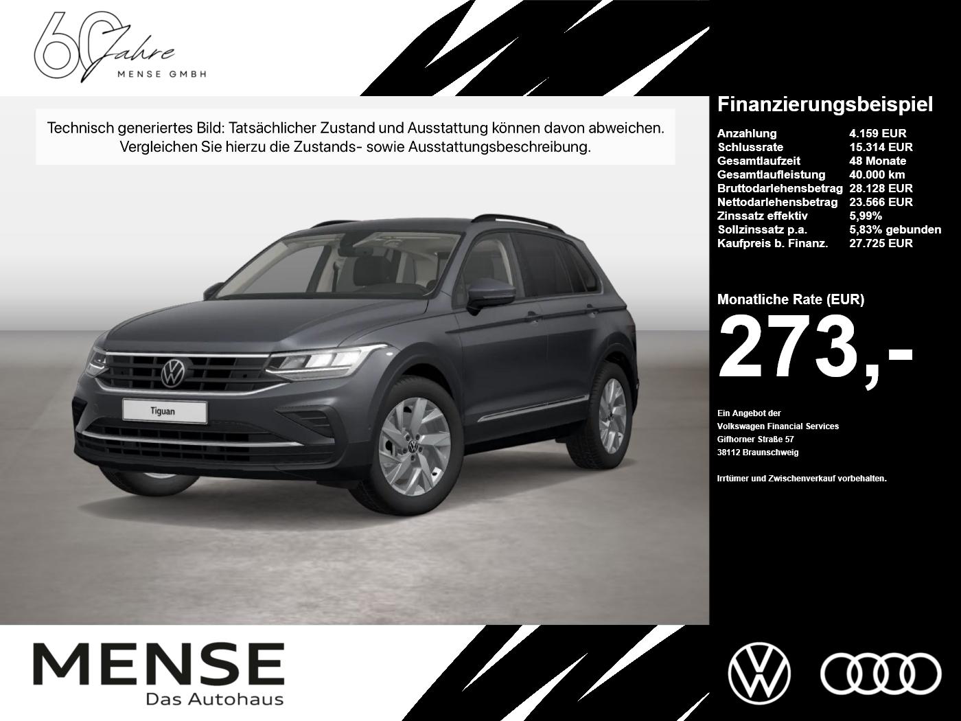 Volkswagen Tiguan 2.0 TDI 4Motion DSG Life CarPlay AHK ACC, миниатюра 10