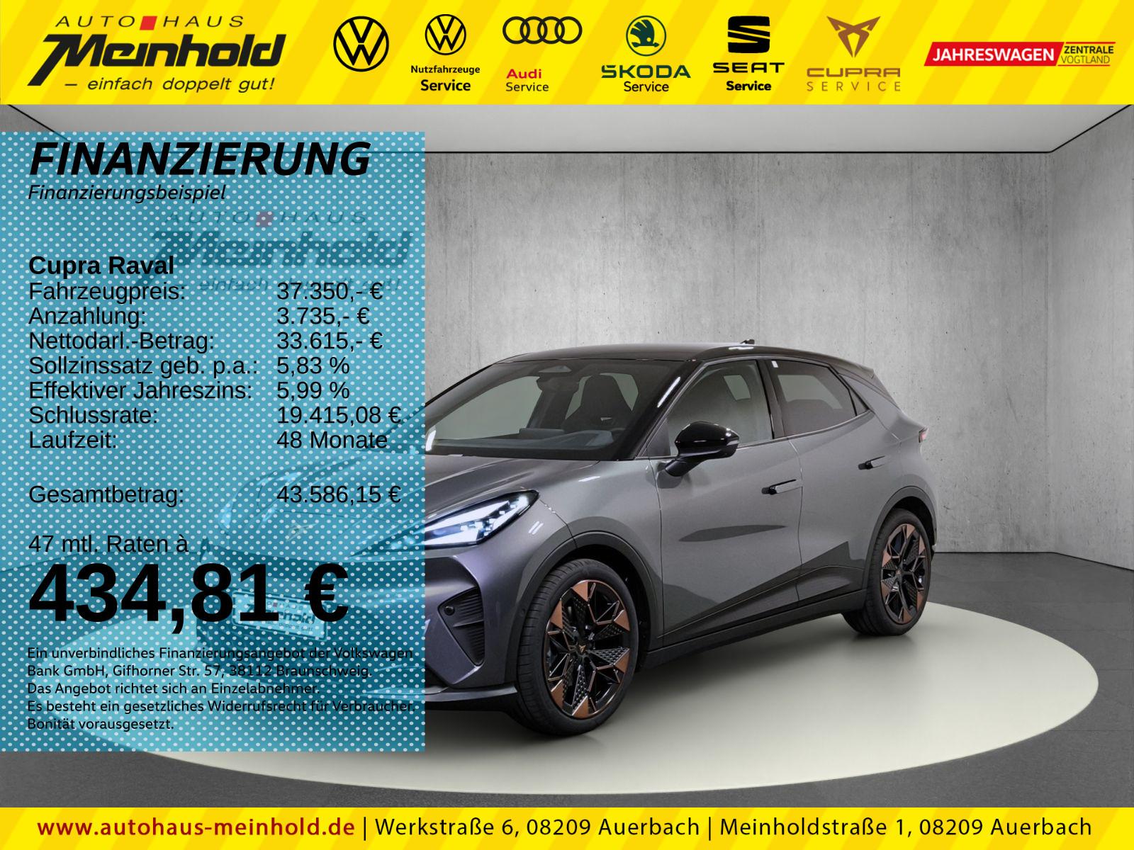 Cupra Raval 155 Endurance 52kwh, "Förderfähig"