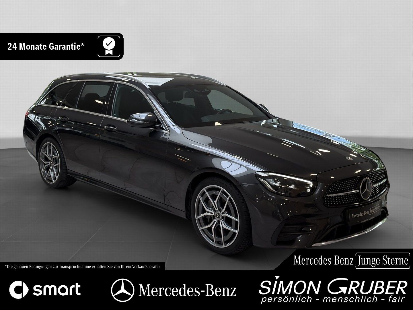Fahrzeugabbildung Mercedes-Benz E 300 T d 4M AMG Line Distronic Ambi Widescr AHK