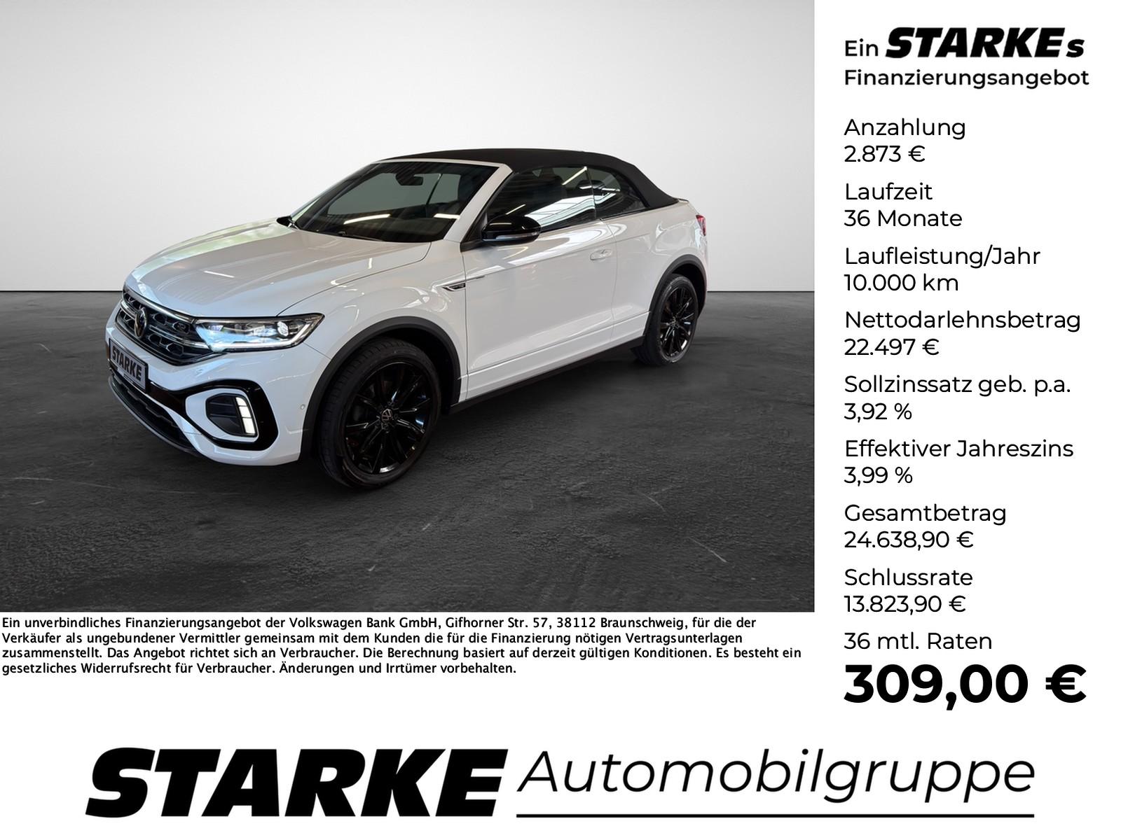Volkswagen T-Roc Cabriolet 1.5 TSI DSG R-Line Black Style A