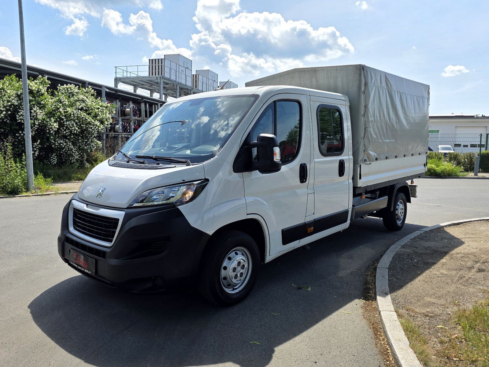 Peugeot Boxer Doka L3, 7 SITZER, PRITSCHE PLANE, KLIMA