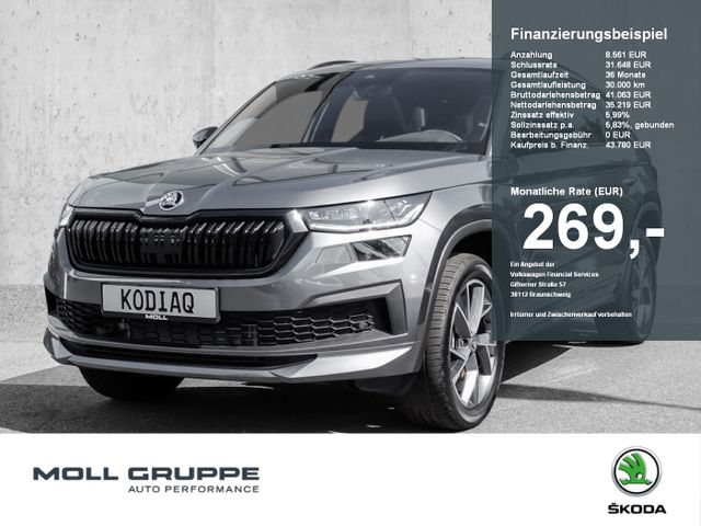 Skoda Kodiaq 2.0 TDI DSG Sportline 7. SITZER PANO