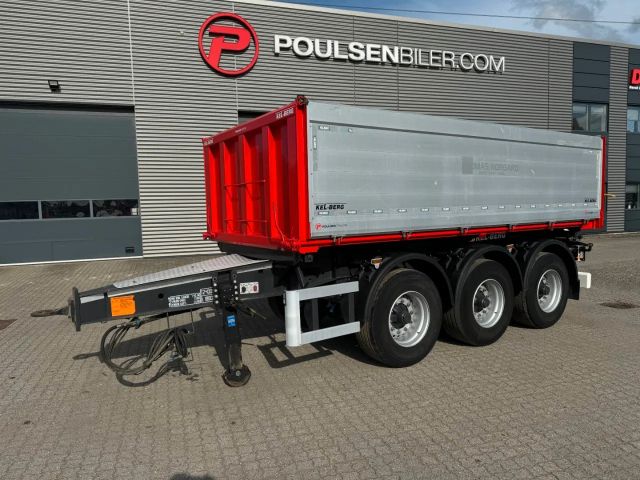 Kel-Berg 3-axle 15m3 3-way tipper