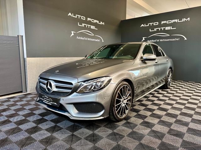 Mercedes-Benz C 300 Lim. AMG LINE-LED-LEDER-BURMESTER-19"-AHK