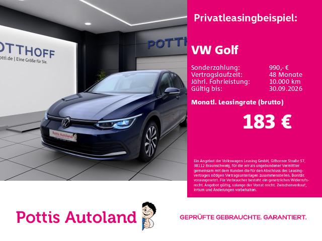 Volkswagen Golf 1.5 TSI ACTIVE STDHZG NAVI HuD SITZHZG